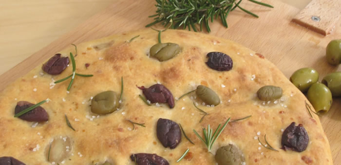 focaccia top