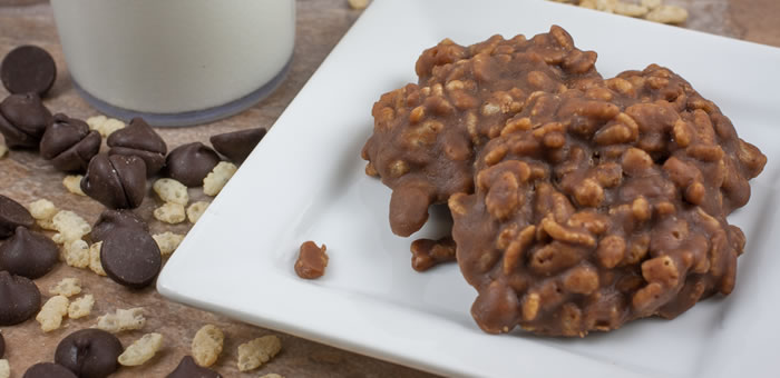 no bake cookies top